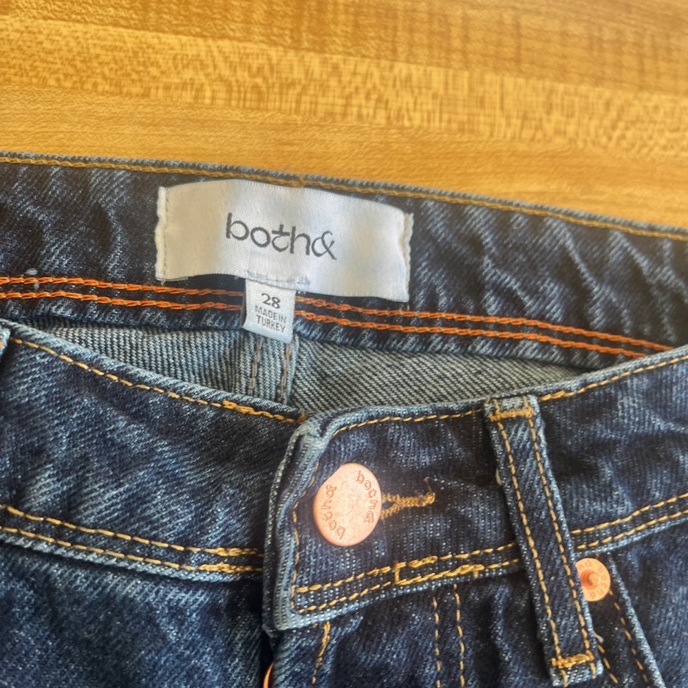 both& apparel Jo Jeans Dark Wash Denim Jeans 28” waist
